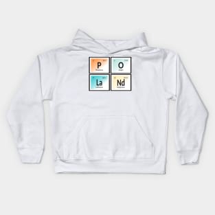 Poland of Elements Kids Hoodie